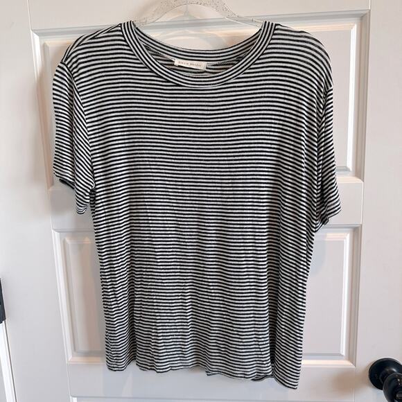 Stevie Hender Shop Stevie Stripe Boxy T-Shirt - Picture 1 of 4